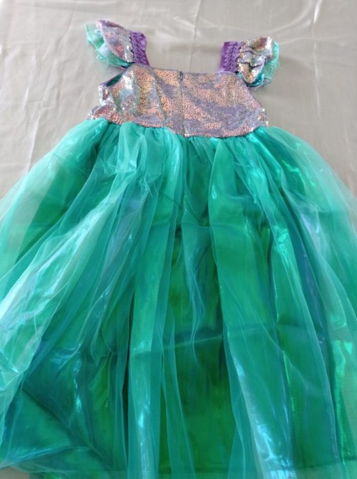 Déguisement robe sirène coquillage et accessoires 5ans - photo numéro 6