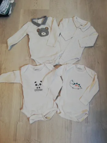 Lot 4 bodies 3 mois