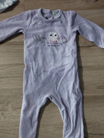 Pyjama chaud hibou