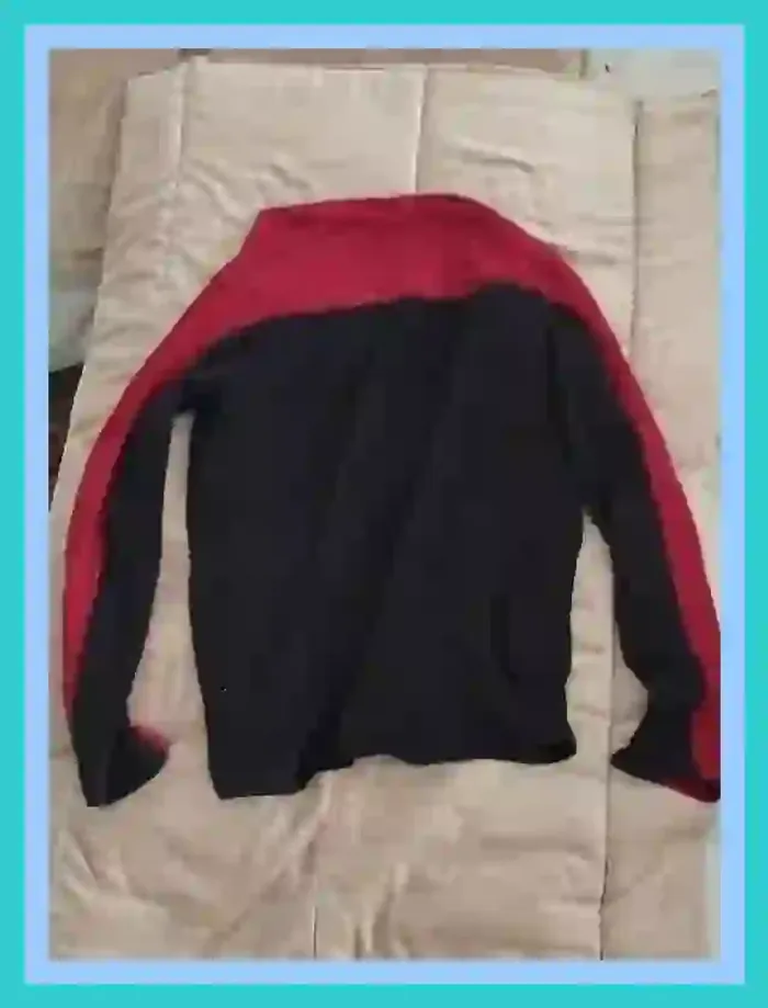 Veste Decathlon noir-rouge bordeaux garçon 14 ans  7575567673 - photo numéro 5