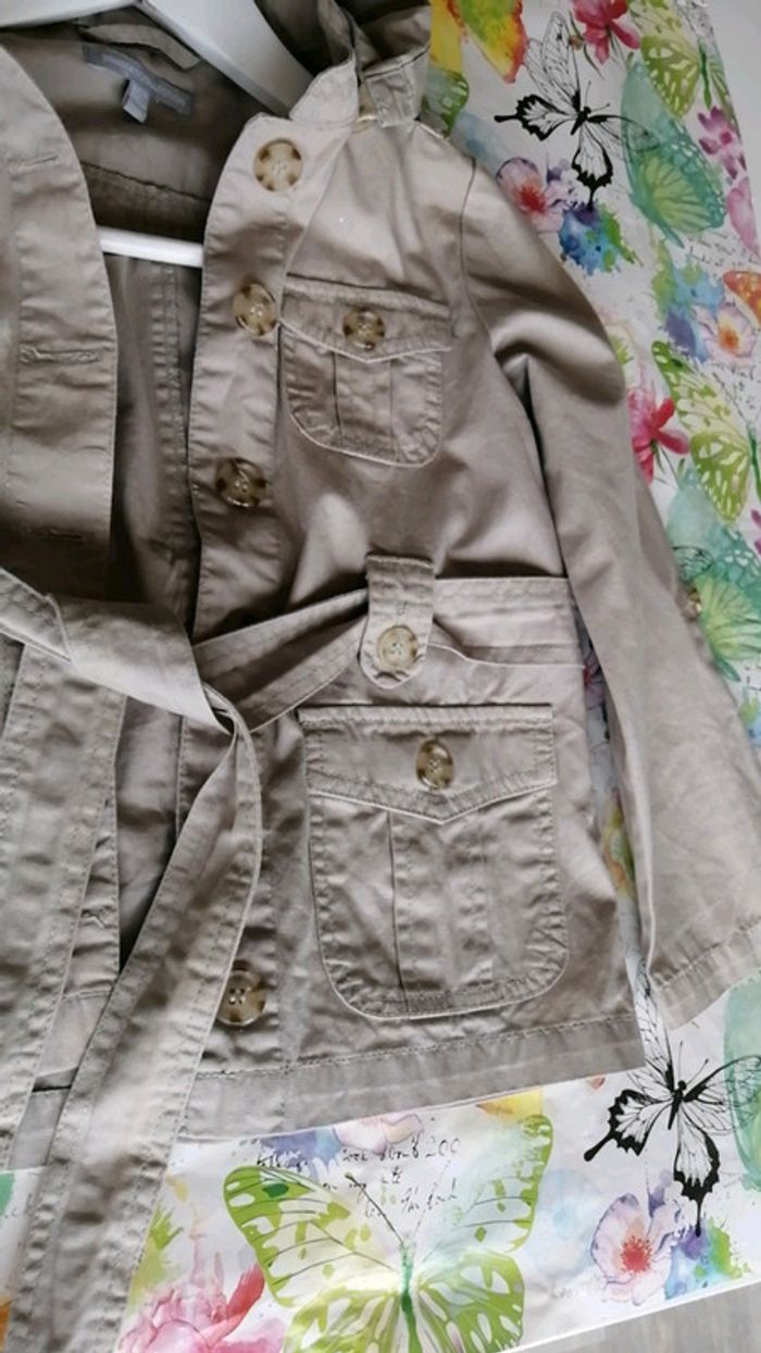 Veste/trench mi saison la redoute collection - photo numéro 7