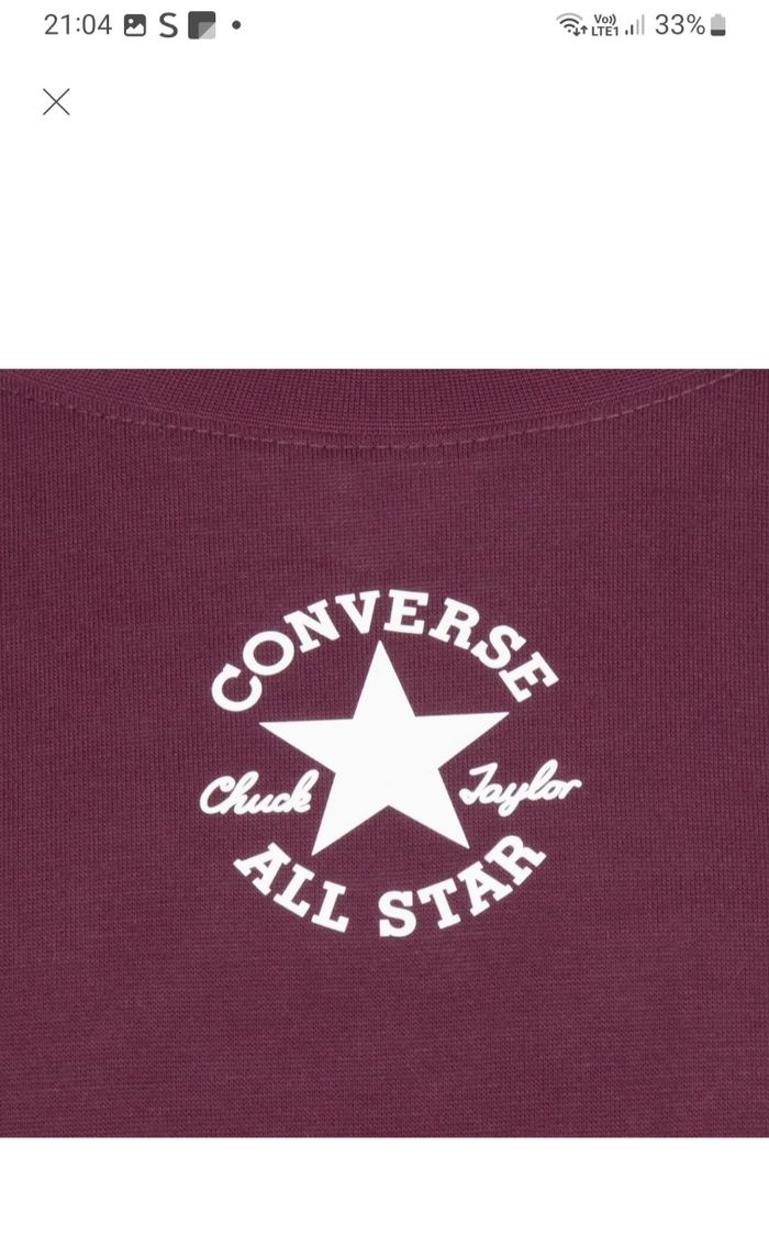 Haut converse neuf - photo numéro 2