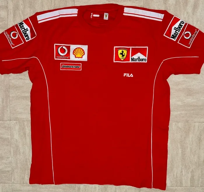 T-shirt Fila x Ferrari x Marlboro - photo numéro 17