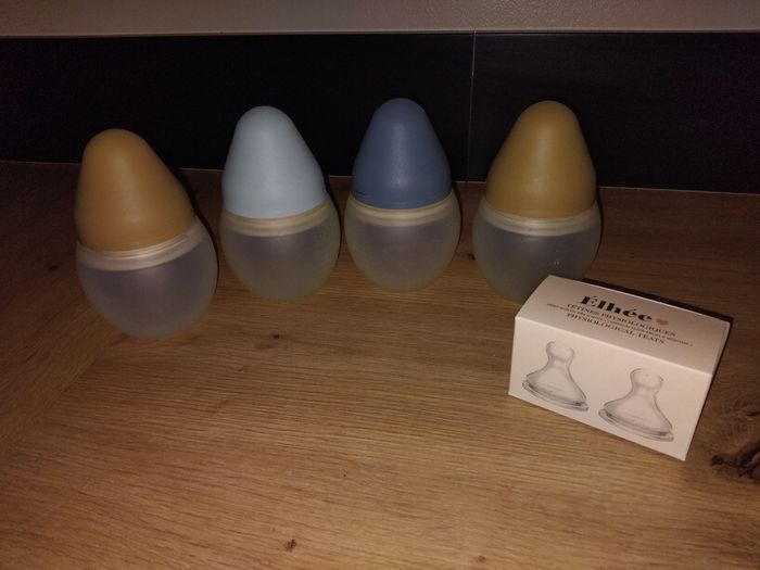 Biberons elhée 240ml +3 tetines - photo numéro 2