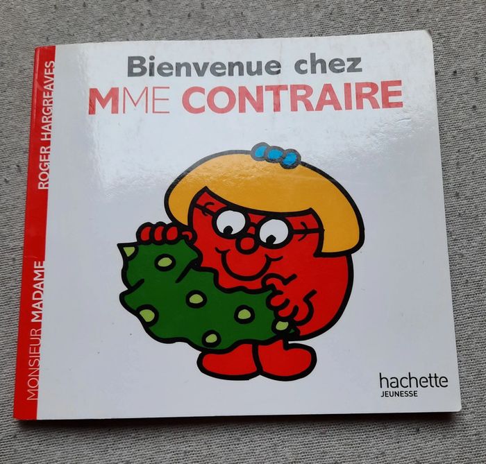 Livre Madame contraire Roger hargreaves