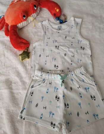 Ensemble short Kiabi Taille 36 mois