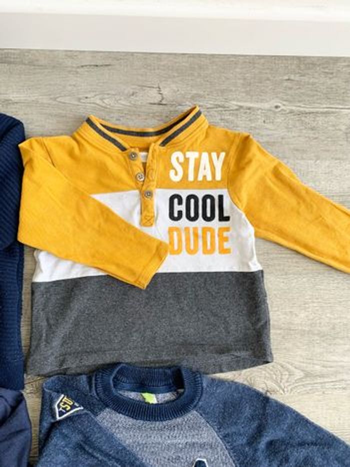 Lot pulls / sweat-shirt  / gilet / polo 2 ans - photo numéro 3