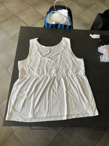 Débardeur dentelle