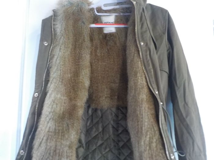 PARKA MARRON A CAPUCHE PIMKIE TAILLE 38 - photo numéro 8