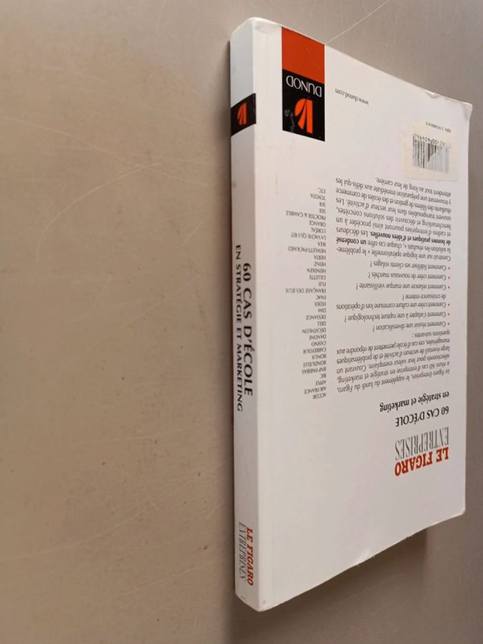 60 cas d'école en stratégie et marketing Le Figaro entreprise Dunod - photo numéro 3