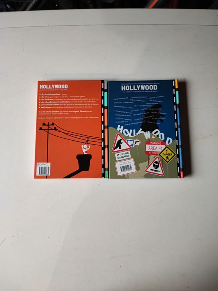 Lot de 2 livres petit illustré des gros clichés d'Hollywood - photo numéro 2