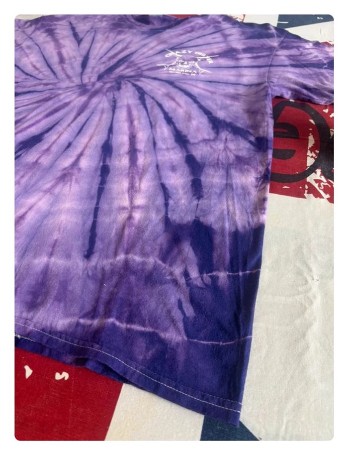 T-shirt Gildan taille S violet Tye&Die - photo numéro 7