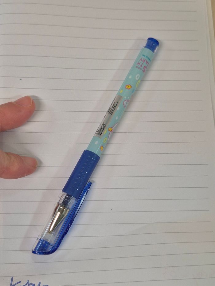 Stylo gel Kirby 25th anniversary bleu - photo numéro 8