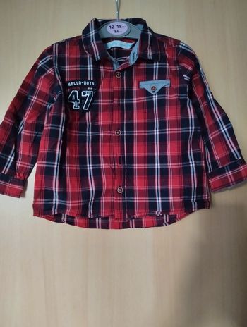 Chemise manches longues 18mois