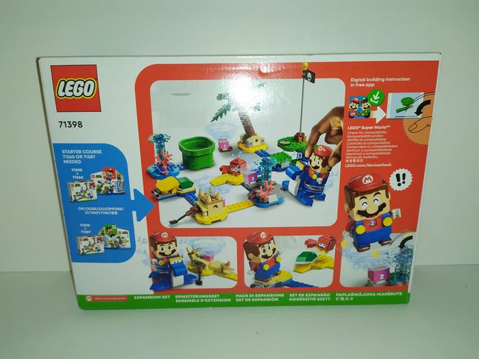 LEGO super Mario expansion set Dorrie's beach front ref.71398 neuf - photo numéro 2