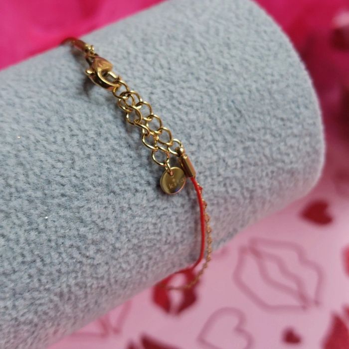 Bracelet neuf Ikita acier inoxydable et perles - photo numéro 2