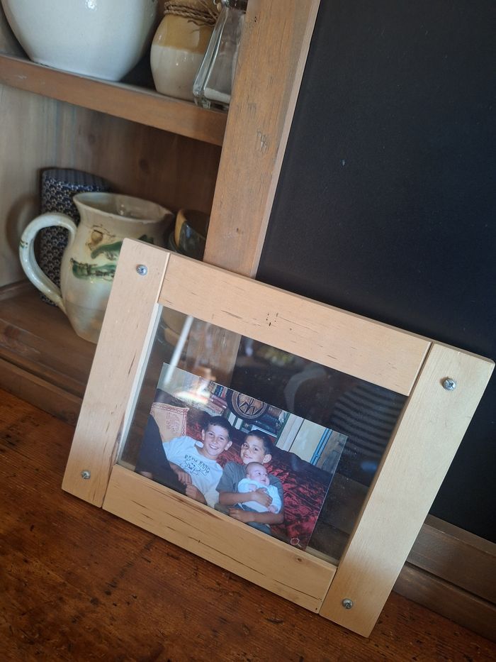 Cadre en bois ilea année 80 - photo numéro 2