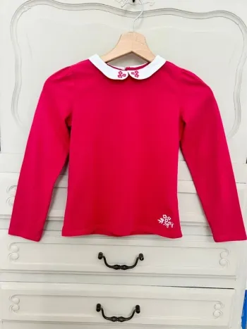 Très beau petit haut , blouse col Claudine Sergent major taille 9 ans
