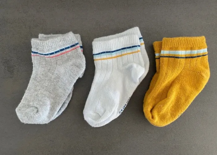 Lot de trois paires de socquettes Kiabi 23/26