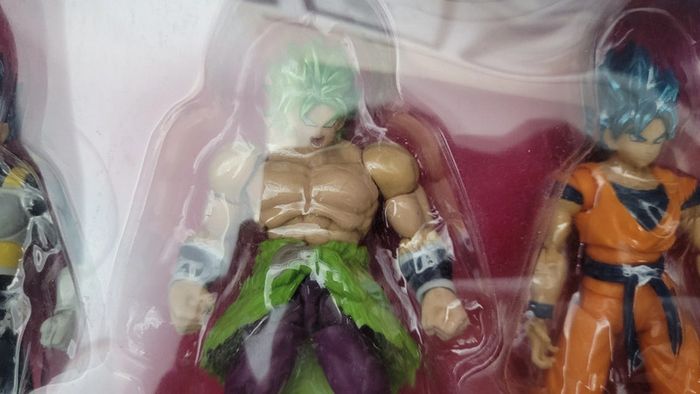 Figurines Dragon Ball Evolve Action Figures Triple Pack Dragon Ball Super Bandai - photo numéro 13