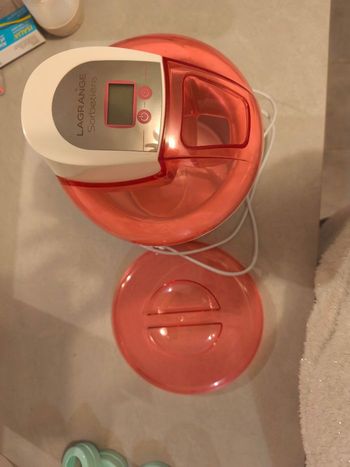 Sorbetière Lagrange rose