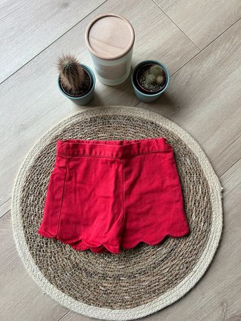 Short rouge Jacadi 12 mois