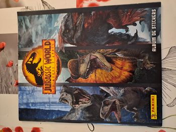 Album Jurassic World vierge Panini NEUF