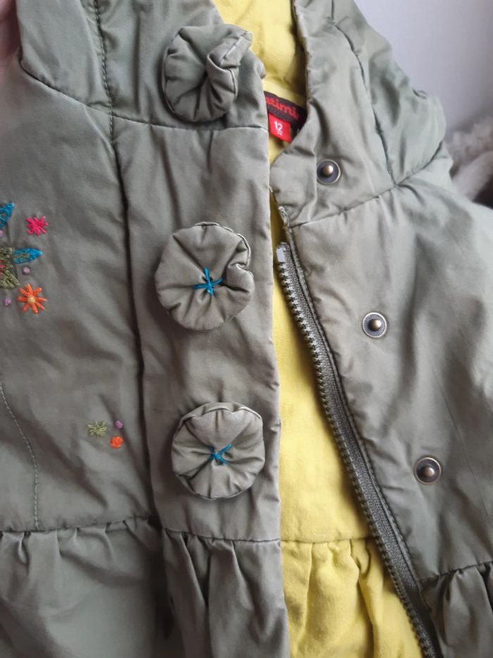 Manteau à capuche Catimini 12 mois - photo numéro 8
