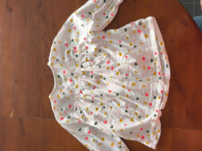 Blouse Tape à l'oeil 9 mois très bon état - photo numéro 3