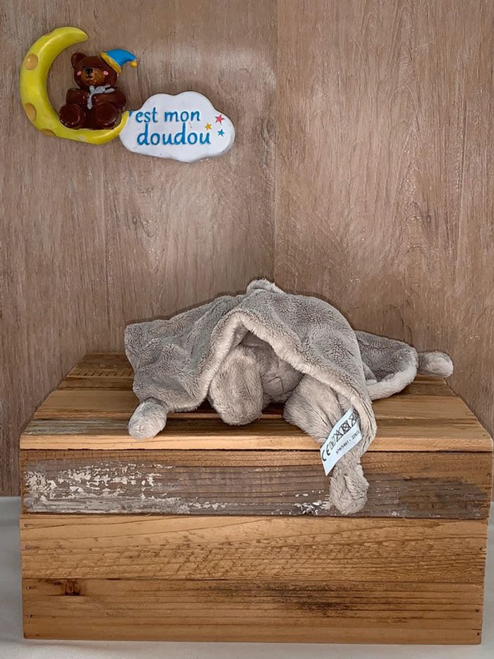 NIC418 doudou lapin 🐰 nicotoy - photo numéro 2