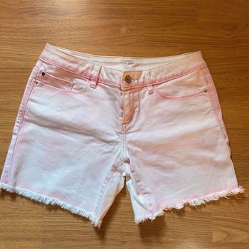 Short denim rose femme 38