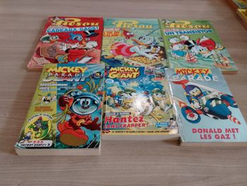 Lot d 3 Picsou magazine et 3 Mickey parade(12)