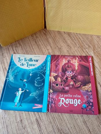 2 livres les mercredis à lire Auzou