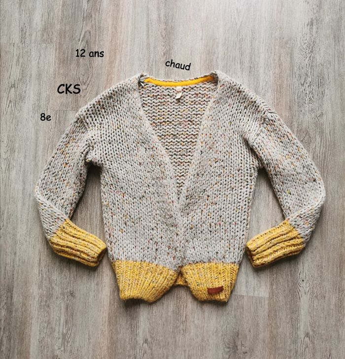 Gilet CKS hiver 11/12 ans