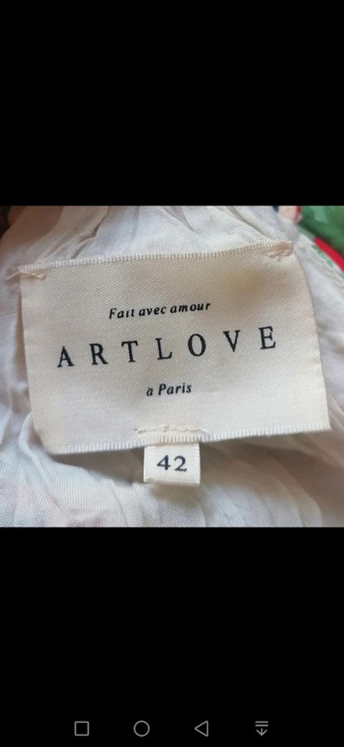 Robe d'été à fleurs multicolores Taille XL ArtLove - photo numéro 11