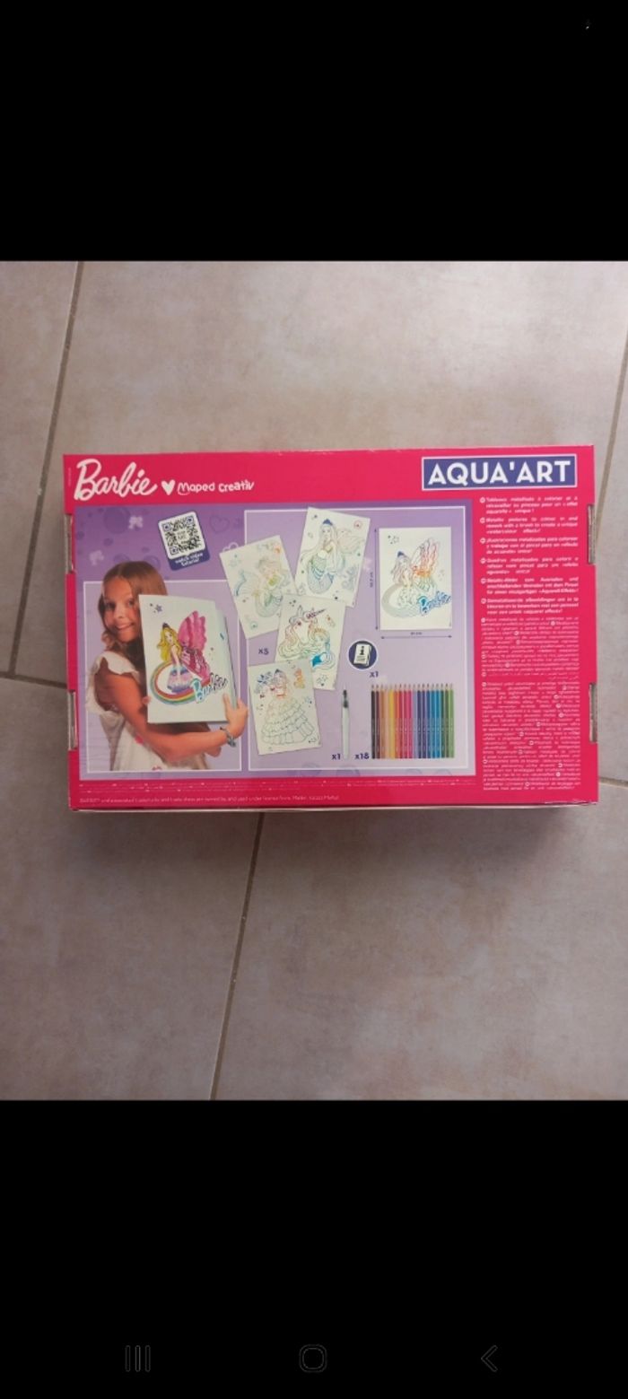 Barbie aqua art - photo numéro 2