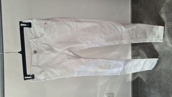 Pantalon blanc slim Pimkie