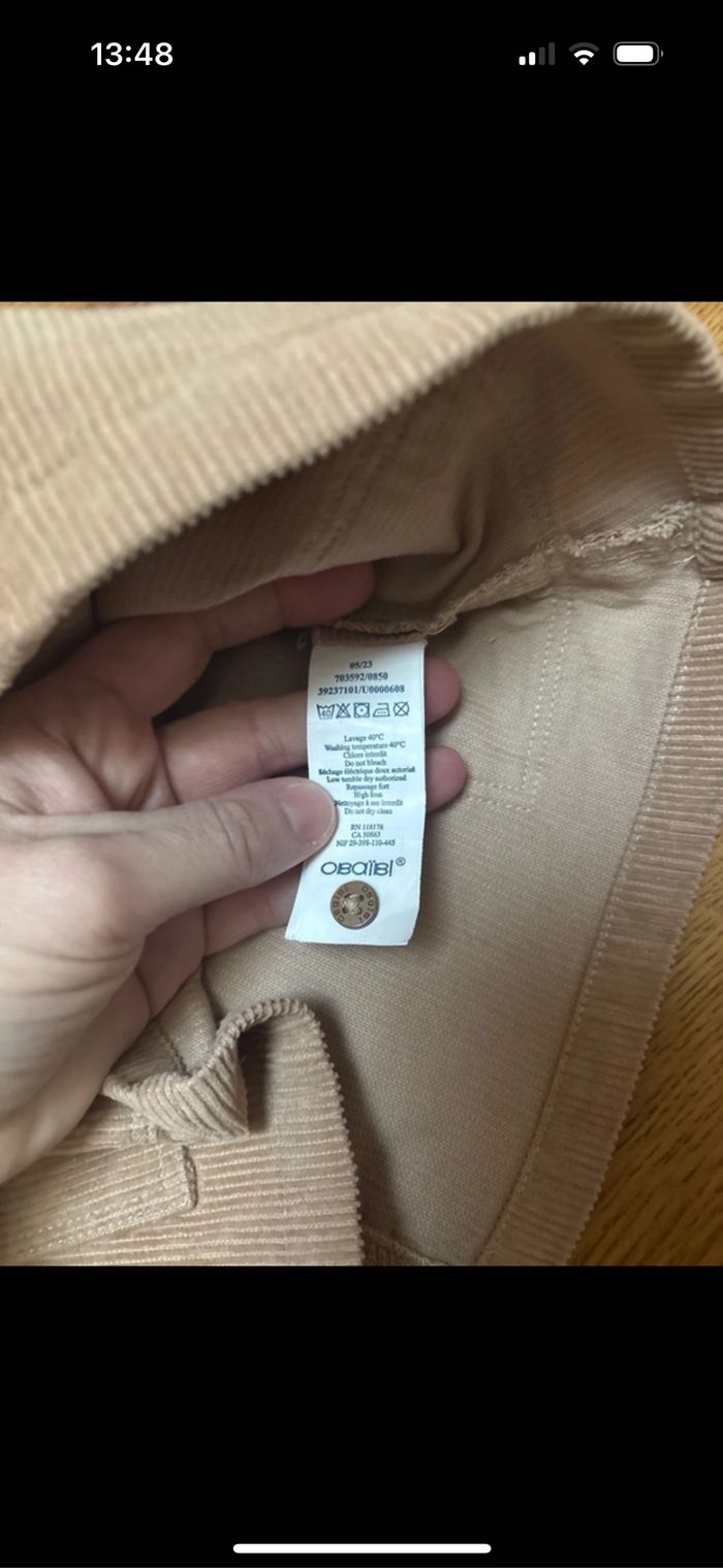 Robe à bretelles bébé fille obaibi 12 mois neuf - photo numéro 7