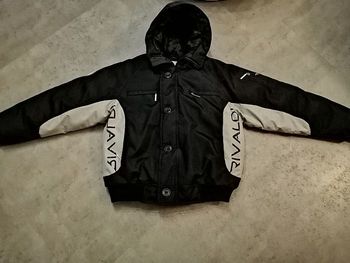 Blouson noir et gris Taille S Rivaldi