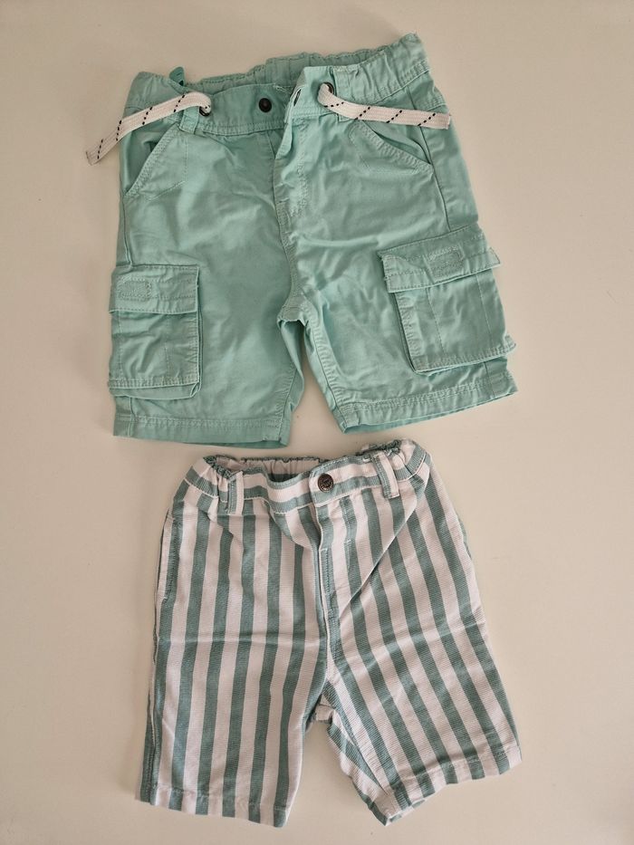 Lot de 2 shorts  bébé garçon