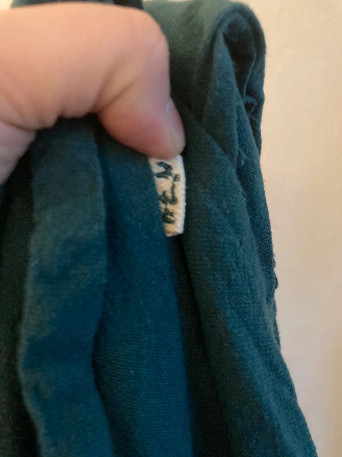 Toile de tipi numéro 74 bleu pétrole - photo numéro 2