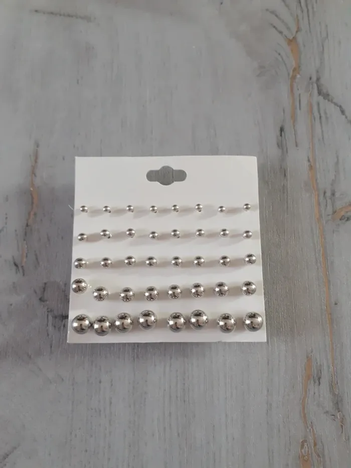 Lot boucles d'oreilles
