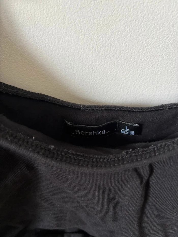 Body noir Bershka Taille L - photo numéro 3