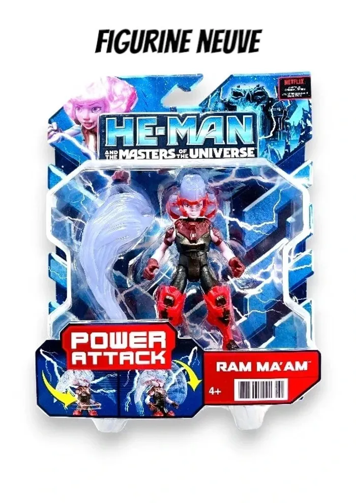 He-Man Masters Of The Universe Power Attack Ram Ma'am