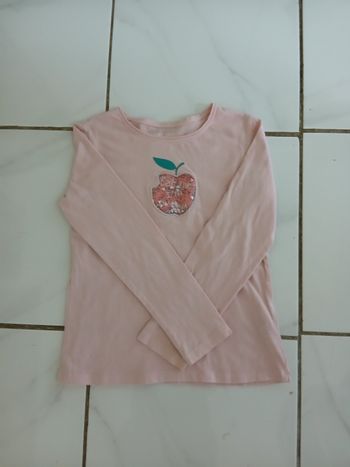 Pull fin en coton fille taille 8 ans marque inextenso tres bonne etat