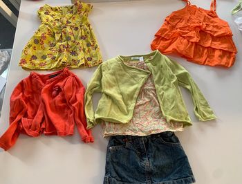 Lot été 24 mois 6 pièces