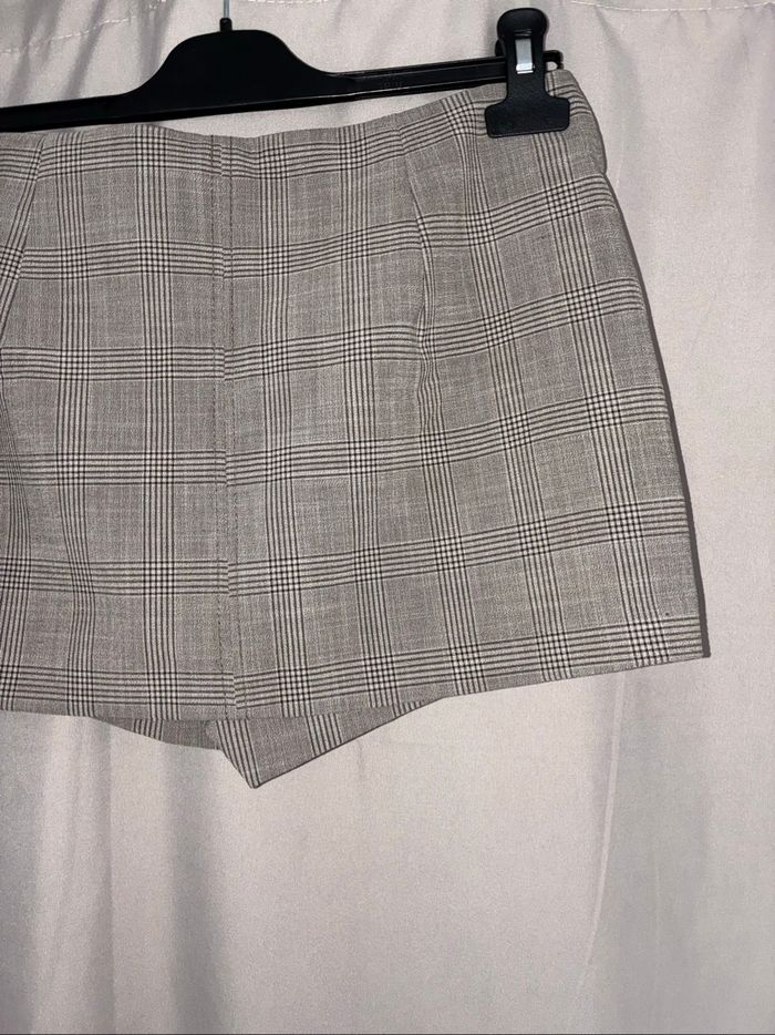 Jupe short à carreaux Bershka S - photo numéro 8