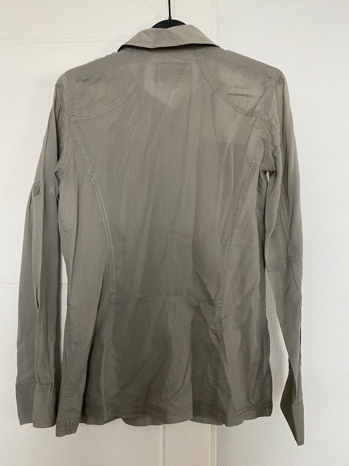 Chemisier kaki edc taille s français - photo numéro 2