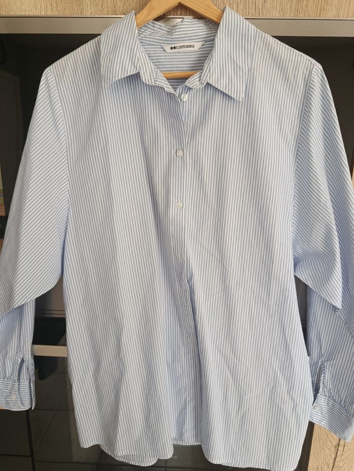 Chemise manche longue finesL rayures