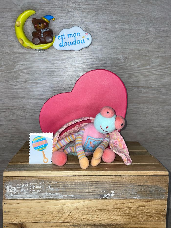 MR66 doudou libellule moulin Roty